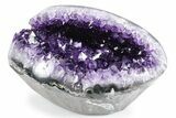 Sparkly Deep-Purple Amethyst Geode - Uruguay #357210-2